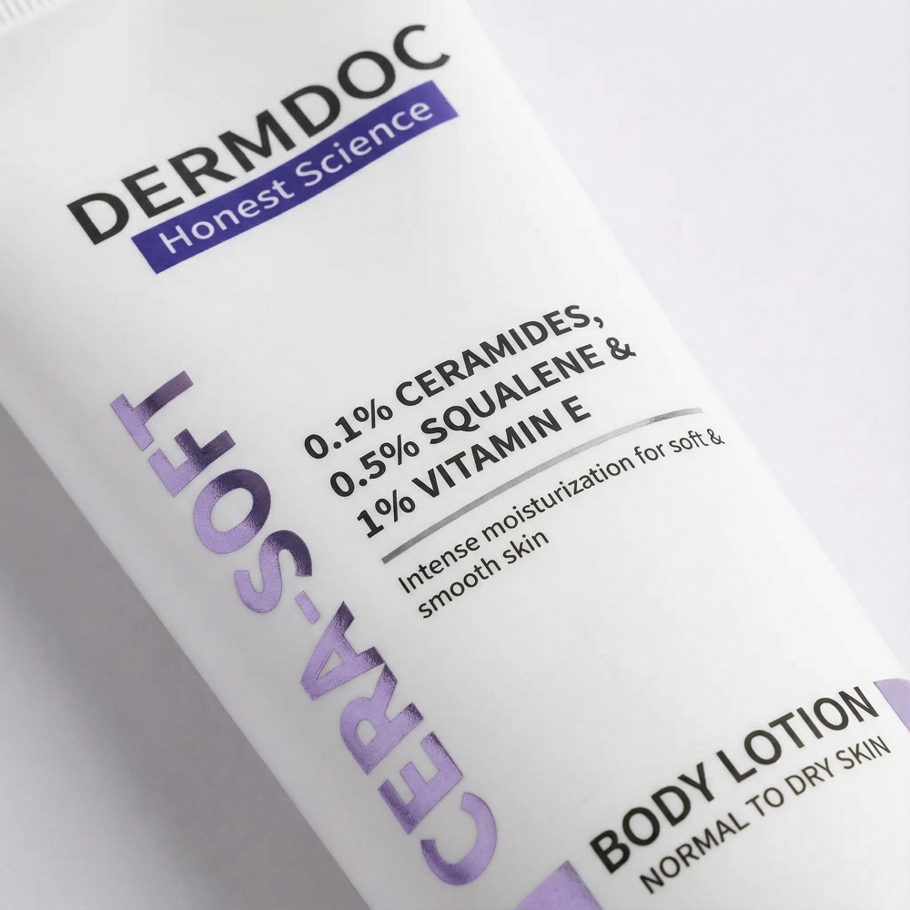 Dermdoc Cerasoft Body Lotion — AI-generated product image