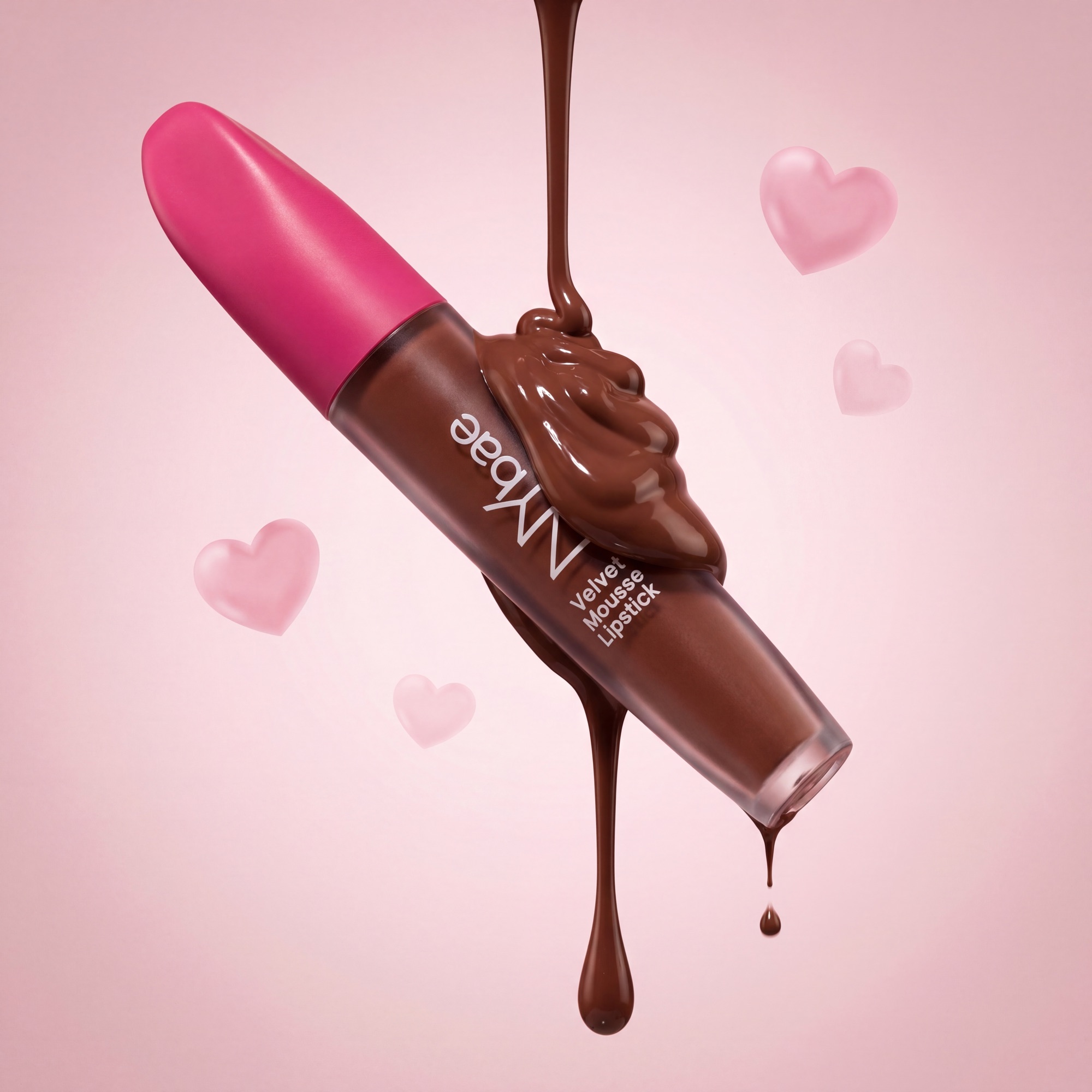 NY Bae Velvet Mousse Lipstick — AI-generated product image